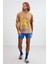 Structure Relaxed Oversize Bej T-Shirt 4