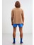 Structure Relaxed Oversize Bej T-Shirt 5