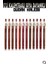 Kalemtraşlı Dudak Kalemi Matte Color Lipstick Jumbo Kalın Kalem Ruj Waterproof 12li Set 1
