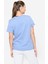 Domyos Kadın Buz Mavisi Spor Tişörtü - Fitness 4