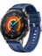 Samsung Galaxy Watch 3 45MM Watch 46 mm ile Uyumlu Hybrid Nylon Dikiş Desenli Tokalı Silikon Kayış 1