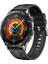 Samsung Galaxy Watch 3 45MM Watch 46 mm ile Uyumlu Hybrid Nylon Dikiş Desenli Tokalı Silikon Kayış 1