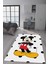 Kaymaz Taban Makinada Yıkanabilir Dijital Baskı Mickey Desenli Çocuk Odası Halısı Dot Taban Halı 1