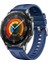 Huawei Watch Gt5 Pro 46 mm ile Uyumlu Kordon Hybrid Nylon Dikiş Desenli Tokalı Silikon Kayış 1