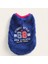 Baskılı Lacivert Peluş Köpek Sweatshirt 1