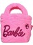 Barbie Yumuşak Peluş Tüylü Tek Bölmeli Mıknatıslı Çocuk El Çantası 1