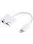 GL011 8 Pin + 3 5mm 8 Pin Ses Şarj Adaptörü (Yurt Dışından) 2