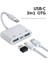 S 202 3'ü 1 Arada Tip C USB Kamera Adaptörü (Yurt Dışından) 2