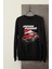 Japan Power Mitsu Evo Baskılı Kapüşonsuz Sweatshirt, Unisex Oversize Araba Temalı Sweat 1