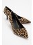 Kadın Sivri Burunlu Stiletto Leopar 1