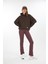 Kadın/reglan Kol / Kapüşonlu / Kanguru Cepli/ Oversize Sweatshirt /yüksek Gramajlı Diagonal 3 Iplik 4