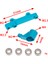 Metal Yükseltme Parça Kiti Direksiyon Mafsalı C-1/18 Mini-T 2.0 2WD Rc Kamyon Yükseltme Parçaları Için Bellcranks Seti, 3 (Yurt Dışından) 5