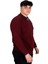 Mode Xl Büyük Beden Erkek Sweat Polo Selanik Horse 23440 Bordo 2