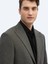 Vizon Desenli Modern Fit Ceket 3