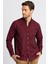 Classic Fit Bol Kesim Poplin Oxford Çiçek Garnili Uzun Kol Gömlek 1