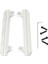 Jımny Metal Yan Pedal Kaydırıcılar Yükseltme Aksesuarları 1/16 Rc Paletli Araba Parçaları, Gümüş (Yurt Dışından) 1