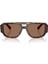 Dolce Gabbana Dg 4482 50273 57 Erkek Pilot Kırçıllı Kahverengi Kemik Güneş Gözlüğü 2