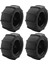 4 Adet 80MM Kar Kum Lastikleri Lastik Tekerlek 144001 124019 12428 104001 16889 SG1601 Rc Araba Yükseltme Parçaları (Yurt Dışından) 1