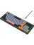 Kb-98 Sessiz Rainbow Q Türkçe Klavye Membrane Oyuncu Klavyesi Gaming Klavye 3