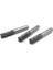 Frezeler Kesici Tungsten Çelik Karbür 4 Kanallı Uç 1 Adet 10X10DX75L-3F HRC50 Freze Kesici Alaşım Kaplama Cnc İşleme 3