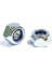 M10*1,25 Dın 985 6.cl Fiberli Galvanizli Somun 20 Adet. 3