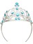 Mavi Taşlı Elsa Çocuk Tacı Prenses Tacı Kraliçe Tacı 16X14 cm 4