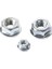 Dın 6923 6 cl M10 Galvanizli Flanşlı Sonun 60 Adet 2