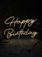 Cizgineon Happy Birthday Neonled Işıklı Duvar Dekarasyon Günışığı 45*50 cm 1