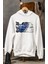 Unisex R34 Baskılı Kapüşonlu Sweatshirt, Oversize Araba Temalı Hoodie 1