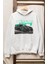 Unisex 35GT-RR Baskılı Kapüşonlu Sweatshirt, Oversize Araba Temalı Hoodie 1