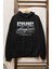 Unisex Civic Fd2 Power Baskılı Kapüşonlu Sweatshirt, Oversize Hondaa Araba Temalı Hoodie 1