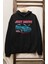 Unisex Just Drive E46 Baskılı Kapüşonlu Sweatshirt, Oversize B M V Araba Temalı Hoodie 1