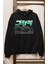 Unisex 35GT-RR Baskılı Kapüşonlu Sweatshirt, Oversize Araba Temalı Hoodie 1
