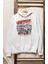 Unisex New York Street Face Baskılı Kapüşonlu Sweatshirt, Oversize Araba Temalı Hoodie 1