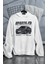 Unisex E30 Power Baskılı Kapüşonlu Sweatshirt, Oversize B M V Araba Temalı Hoodie 1