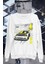 Civic Car Baskılı Kapüşonsuz Sweatshirt, Unisex Oversize Araba Temalı Sweat 1