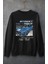 Street Race Kapüşonsuz Sweatshirt, Unisex Oversize Araba Temalı Sweat 1