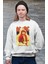 Unisex Angus Young Ac Dc Kapüşonsuz Sweatshirt, Oversize Rock Band Baskılı Sweat 1