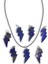Doğal Lapis Lazuli Kolye Farklı Kesim 318-4 4