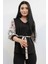 Şifon Kol Bluz Siyah 1