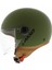 Square S Solid A16 Matt Green Yarım Motosiklet Kaskı - M 3