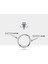 Prenses Pırlantalı Halka Piercing, 10-12 mm , 1.2 Mm, 14K Sarı-Beyaz-Kırmızı Altın | LC00034D 2