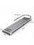 14 In 1 Type-C To Aux VGA RJ45 Lan Sd Tf 3x USB Hdmı Macbook Uyumlu USB Hub Çoklayıcı Adaptör 3