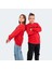 DUNA IN Unisex Çocuk Sweatshirt Kırmızı 5