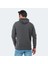 BAHA Erkek Kapüşonlu Sweatshirt Antrasit Renkli Amblemli Kış Sezonu İçin 3