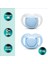 Ortodontik Damaklı Emzik, Powder Blue, 0+ Ay, Emzik Saklama & Sterilizasyon Kutulu, İkili Set 2