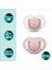 Ortodontik Damaklı Emzik, Powder Pink, 6+ Ay, Emzik Saklama & Sterilizasyon Kutulu, İkili Set 3
