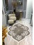 Kaymaz Taban Yıkanabilir Dijital Baskı Dekoratif Modern Desenli Elegance Serisi Lazer Kesim Dot Taban Halı ELG05 1