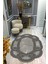 Kaymaz Taban Yıkanabilir Dijital Baskı Dekoratif Modern Desenli Elegance Serisi Lazer Kesim Dot Taban Halı ELG09 1