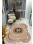 Kaymaz Taban Yıkanabilir Dijital Baskı Dekoratif Modern Desenli Elegance Serisi Lazer Kesim Dot Taban Halı ELG15 1